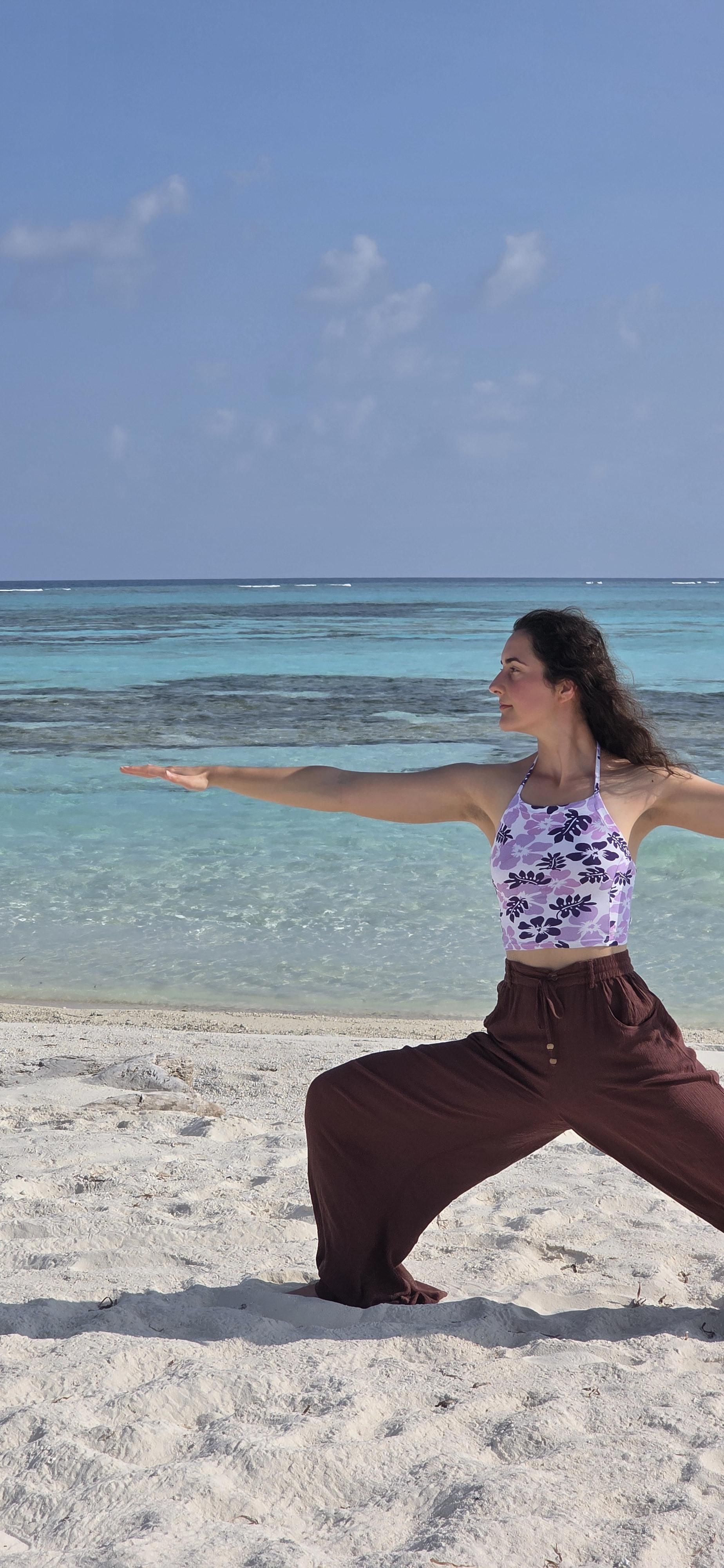 Private yoga session